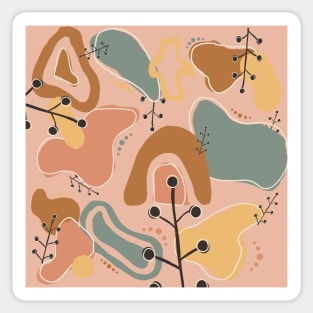 Modern abstract Design 7 Sticker